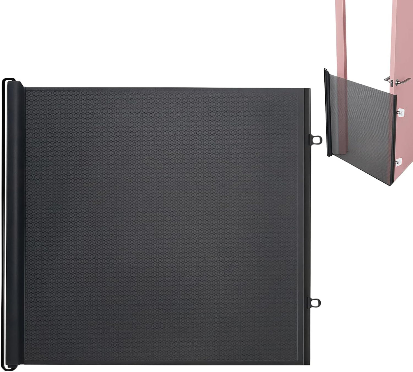 Barrière de Sécurité Rétractable pour Chiens et Chats – Filet de Protection Maison