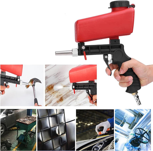 Pistolet Sableur Professionnel 90 PSI Anti-Rouille