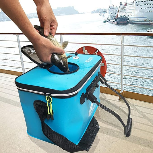 Sac Pliable de Pêche Étanche avec Poignée 40cm