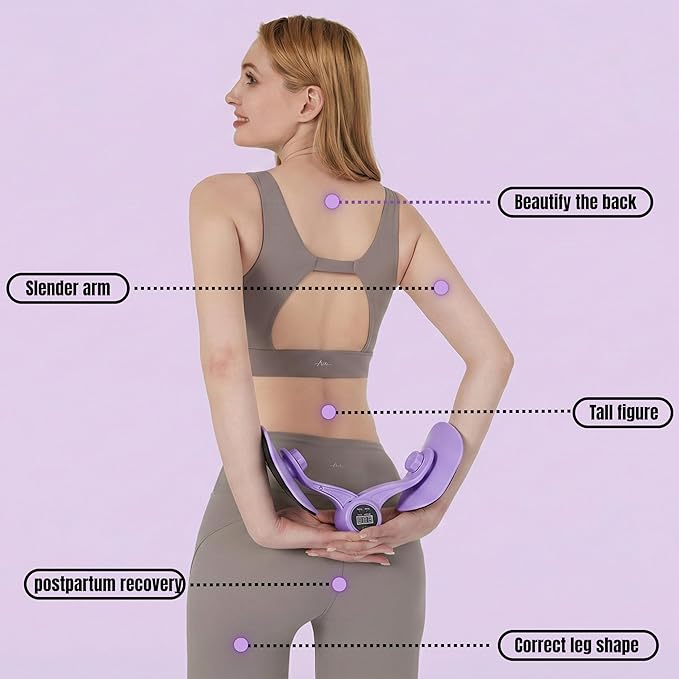 Appareil fitness pour tonifier l’intérieur des cuisses – entraînement à domicile