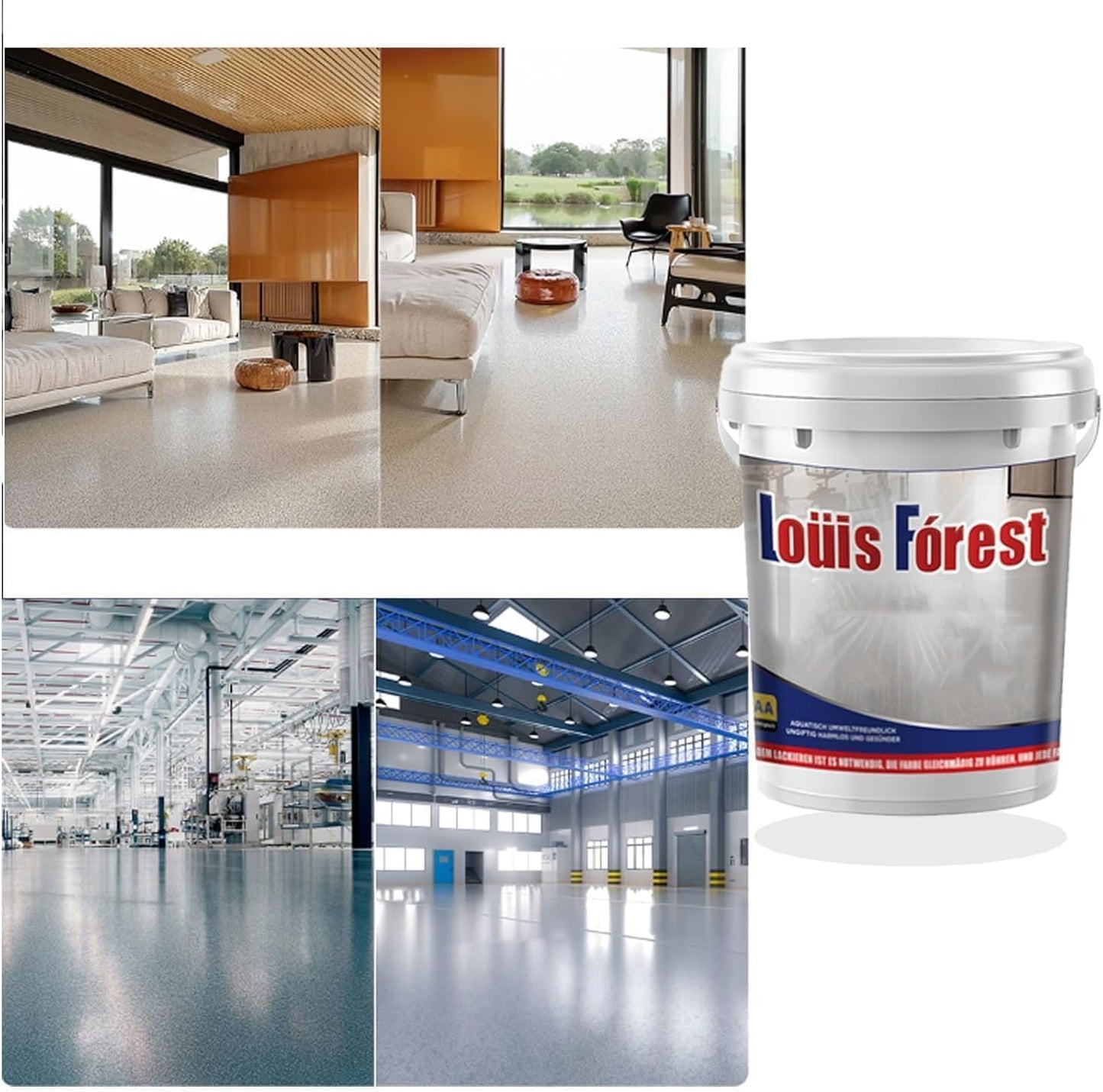 Peinture Résine Haute Résistance pour Sols - 500 g