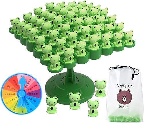Jeu d’Équilibre Grenouilles Éducatif pour Enfants – Apprendre en S’Amusant