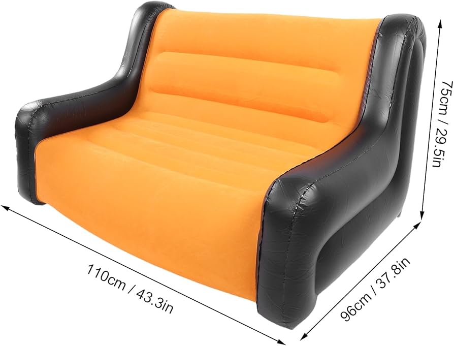 Canapé Gonflable Double – Confort, Design & Détente Intérieure / Extérieure