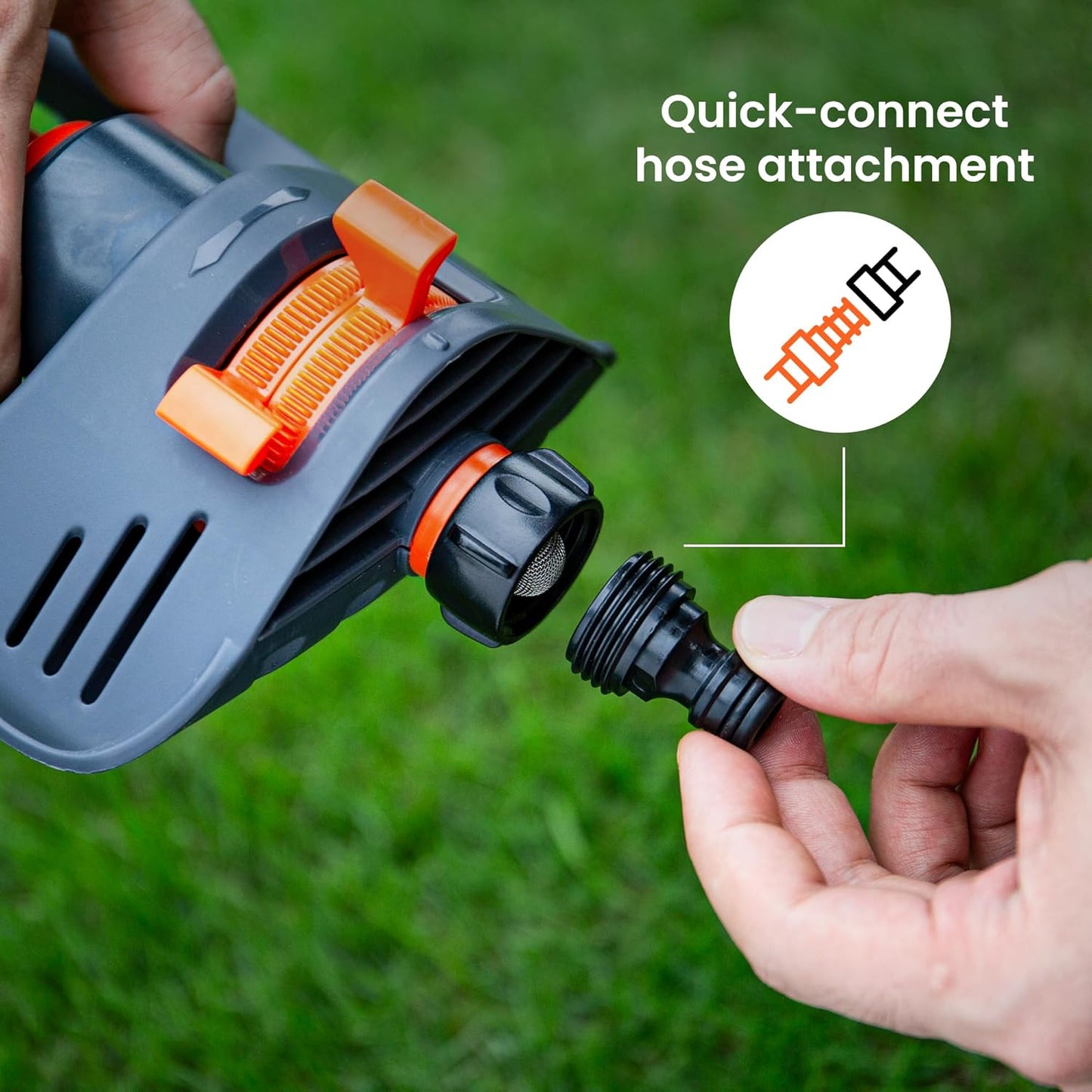 Arroseur Automatique Oscillant pour Jardin – Arroseur à Mouvement Auto-Balayant