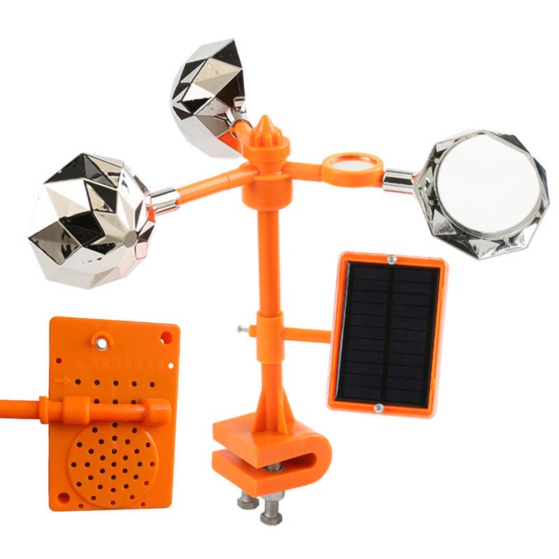 Répulsif Oiseaux Solaire 360° – Protection Toiture & Jardin