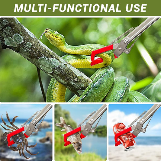 Tongs de Serpent Professionnelles – Outil de Capture Robuste pour Serpents Venimeux