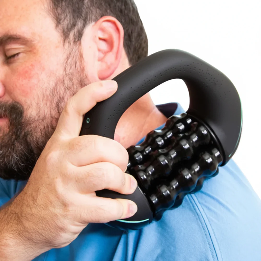 Appareil de massage rotatif portable – relaxation corps et épaules
