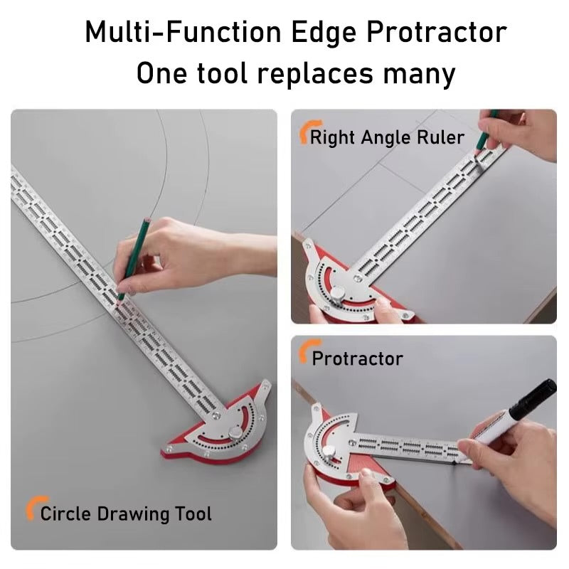 Règle d’Angle Multifonction Industrielle pour Menuiserie