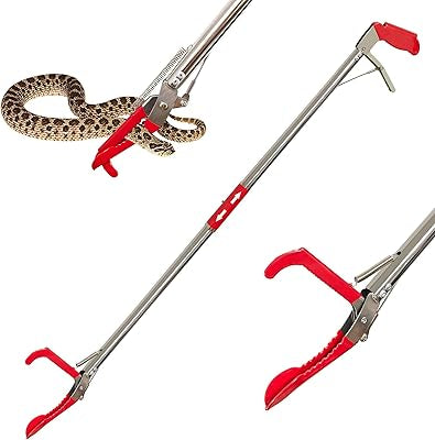 Tongs de Serpent Professionnelles – Outil de Capture Robuste pour Serpents Venimeux