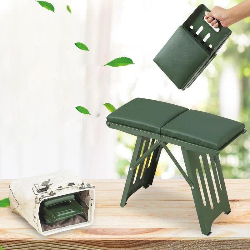 Tabouret Pliant Portable Multifonction – Stable et Confortable