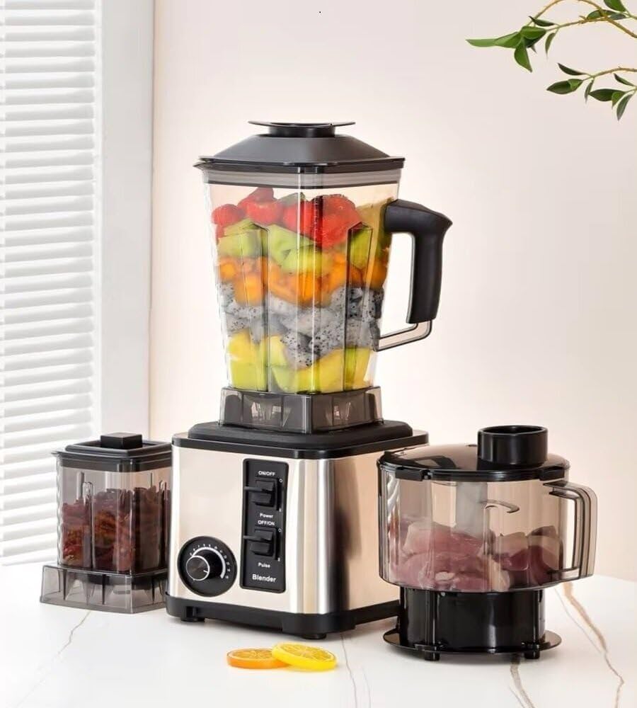 Blender Multifonction Haute Puissance – Smoothies, Glaces & Fruits en Un Clic