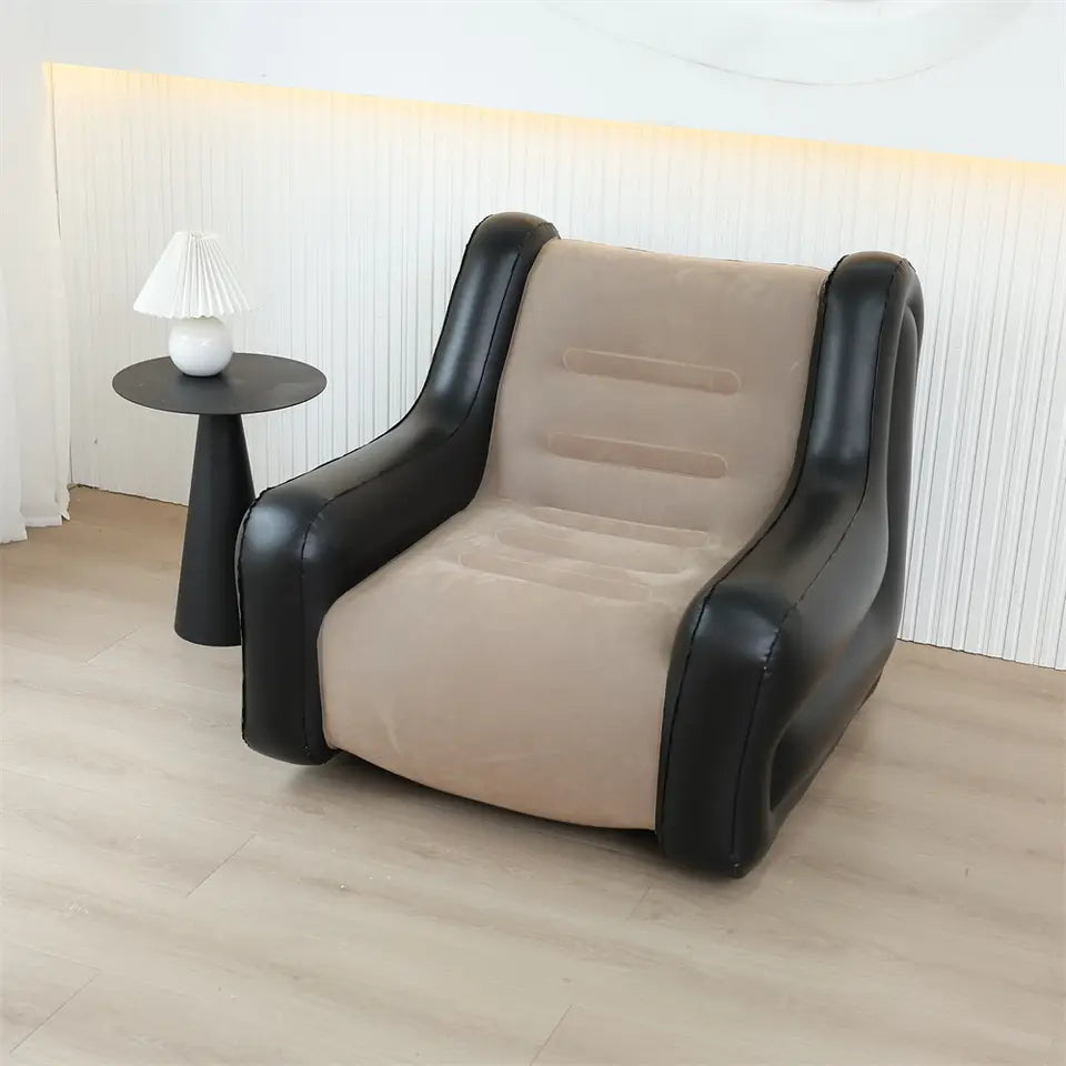 Canapé Gonflable Double – Confort, Design & Détente Intérieure / Extérieure