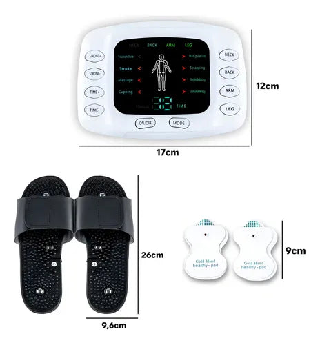 Masseur à Impulsions Électroniques JR-328 – Thérapie, Stroke & Minceur
