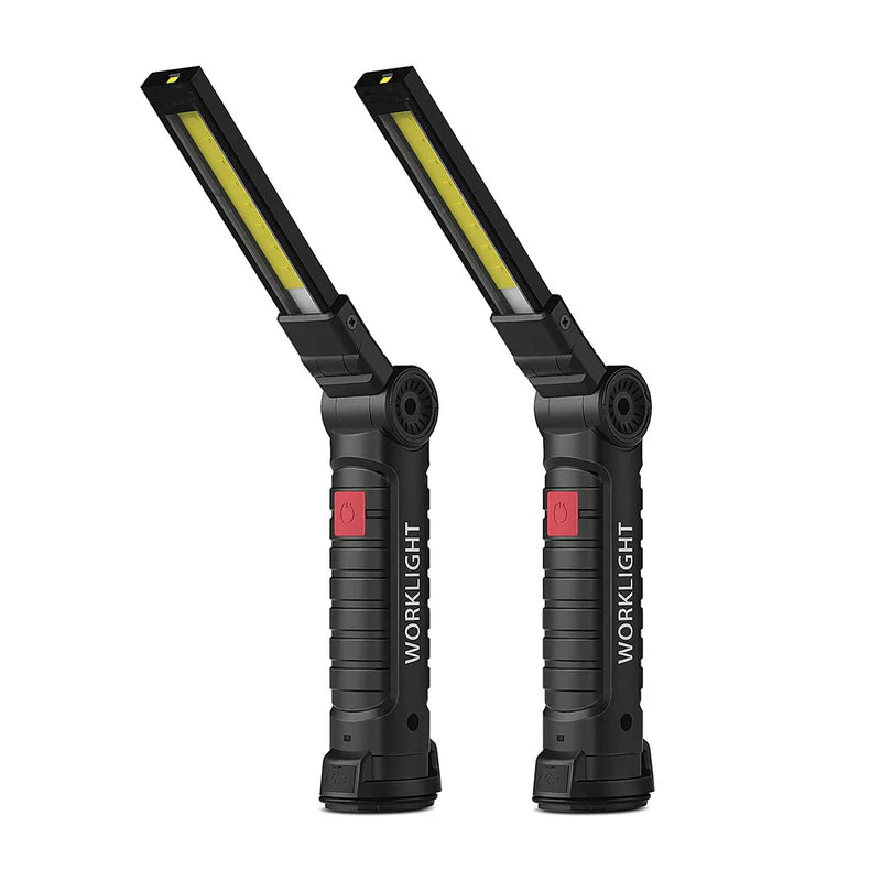 Lampe de Travail LED Pliable Multifonction – Éclairage Puissant & Résistant