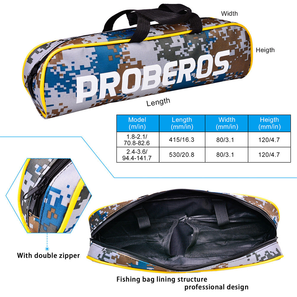 Kit de Pêche Complet Proberos – Canne Télescopique + Moulinet + Leurres