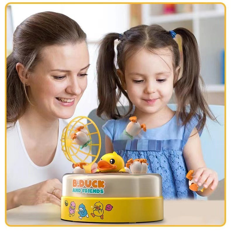 Jouet Carrousel B. Duck & Friends avec Musique et Lumières  amusement Interactif pour Enfants