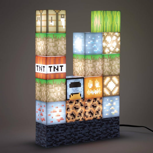 Lampe de Construction Minecraft – Blocs Lumineux Personnalisables