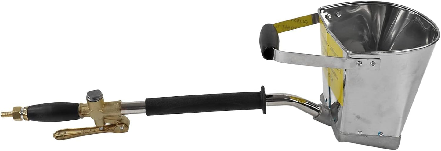 Pistolet Pneumatique de Projection de Mortier – Outil Pro pour Travaux Muraux
