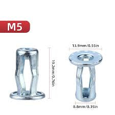 Chevilles d’Expansion Galvanisées à Écrou Pétale – Fixation Multi-Supports