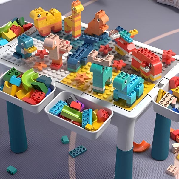 Table d’Activités Multifonction 5-en-1 pour Enfants