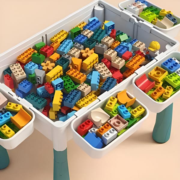 Table d’Activités Multifonction 5-en-1 pour Enfants