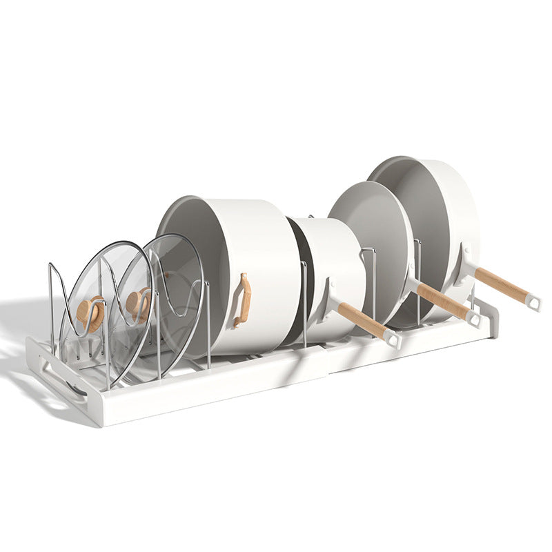 Rangement Extensible pour Couvercles et Casseroles