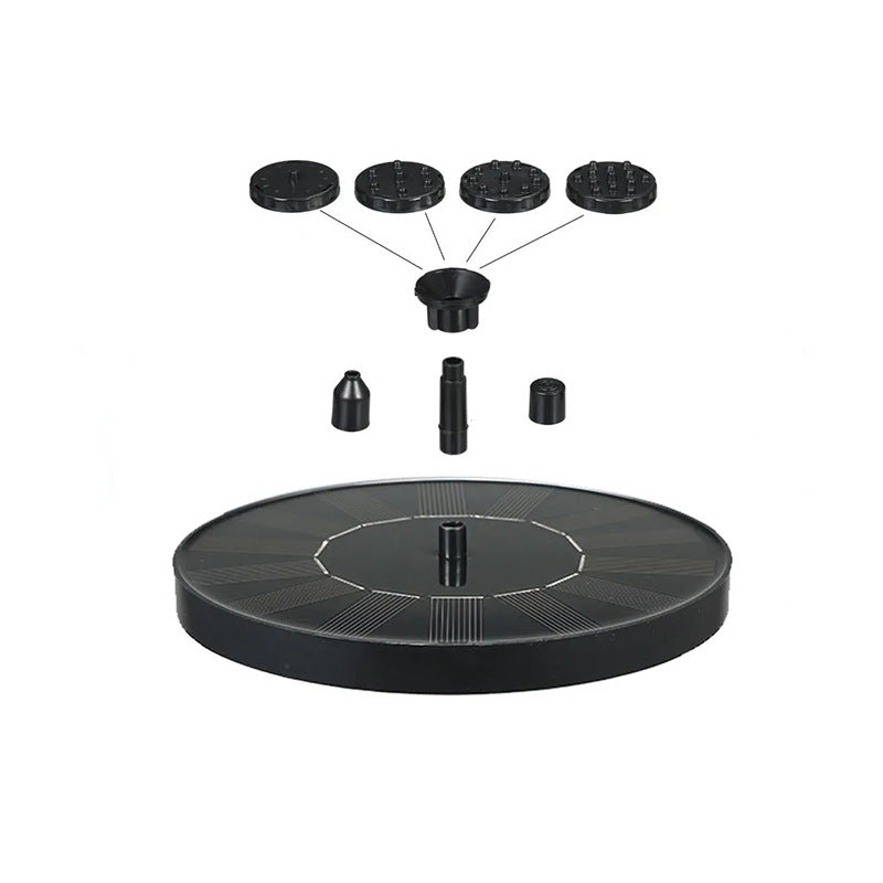 Fontaine solaire flottante pour jardin pompe à eau automatique