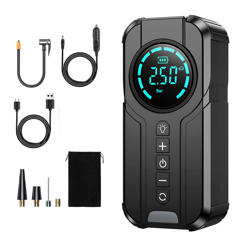 Démarreur de Batterie Portable + Compresseur d’Air