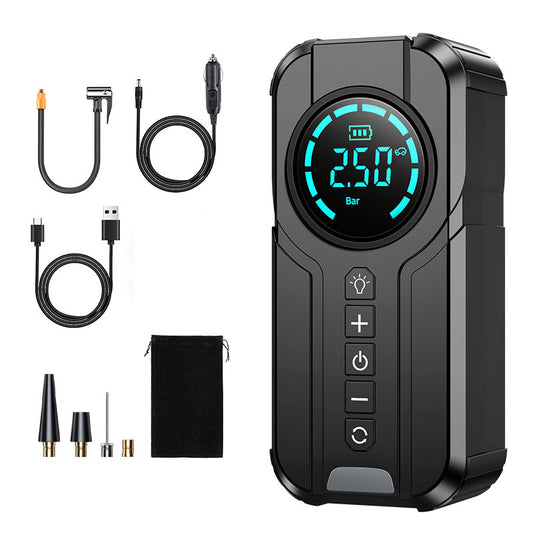 Démarreur de Batterie Portable + Compresseur d’Air