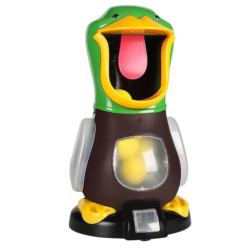 Jouet de Tir “Frappe le Canard” Interactif avec Sons, Lumières et Balles Souples pour Enfants