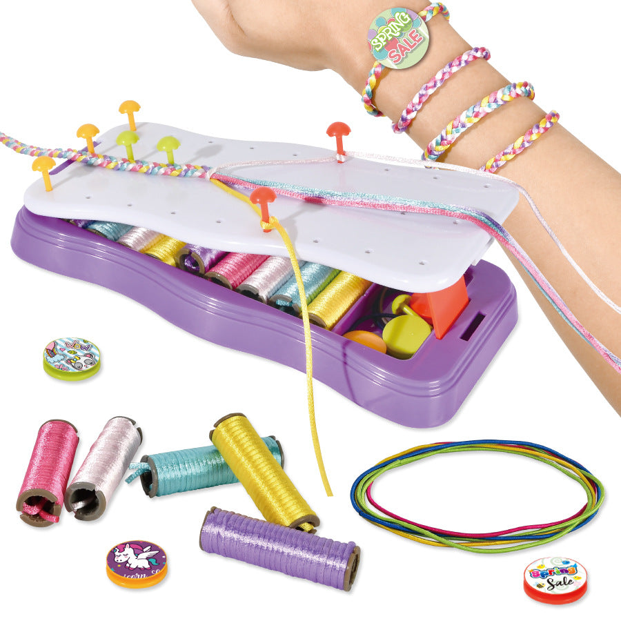 Kit Créatif pour Fabriquer des Bracelets Colorés