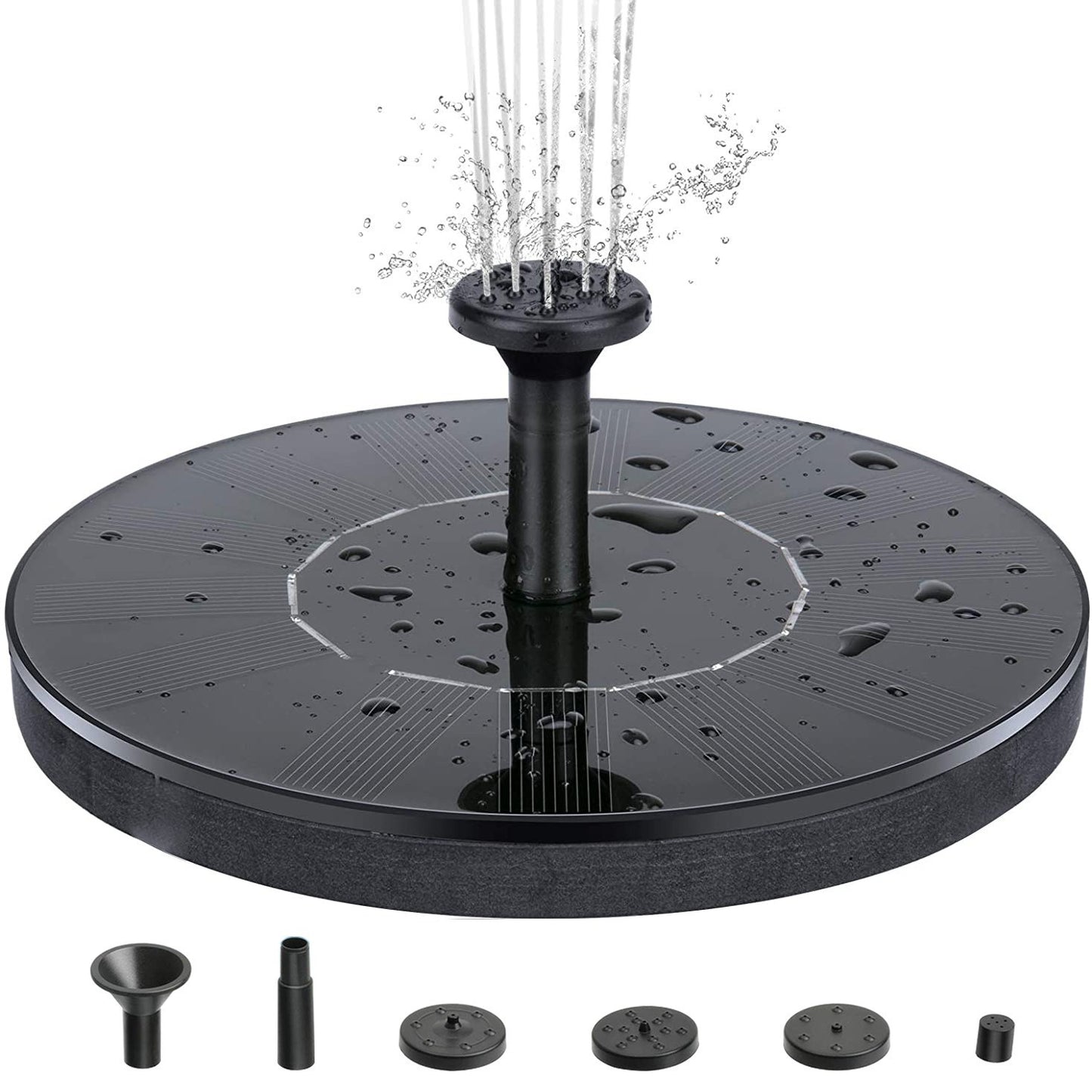 Fontaine solaire flottante pour jardin pompe à eau automatique