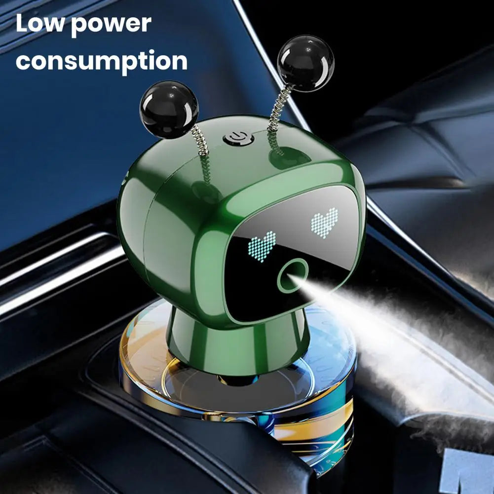 Désodorisant de Voiture Intelligent Robot – Aromathérapie 3 Modes
