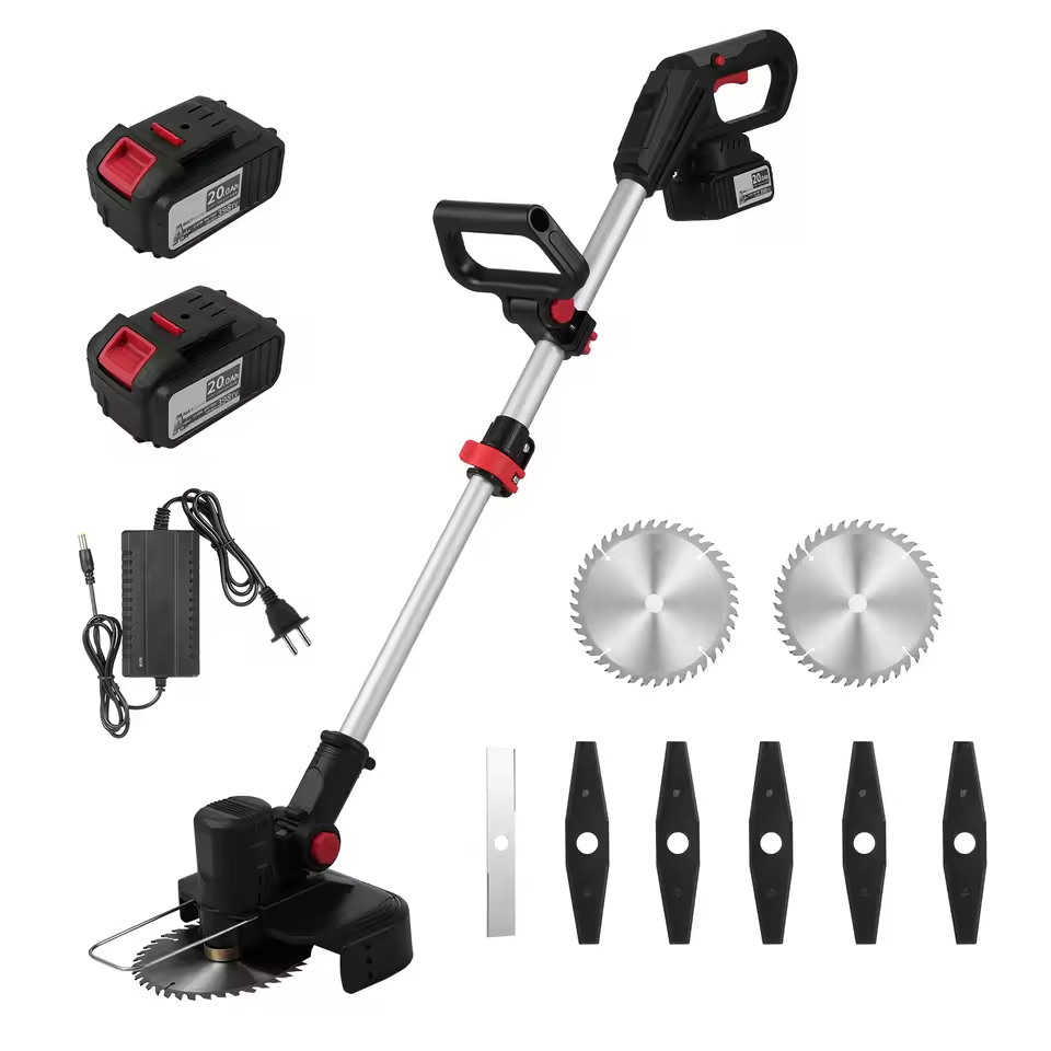 Tondeuse à Gazon Sans Fil 4-en-1 – 48 V, 1800 W, Manche Télescopique