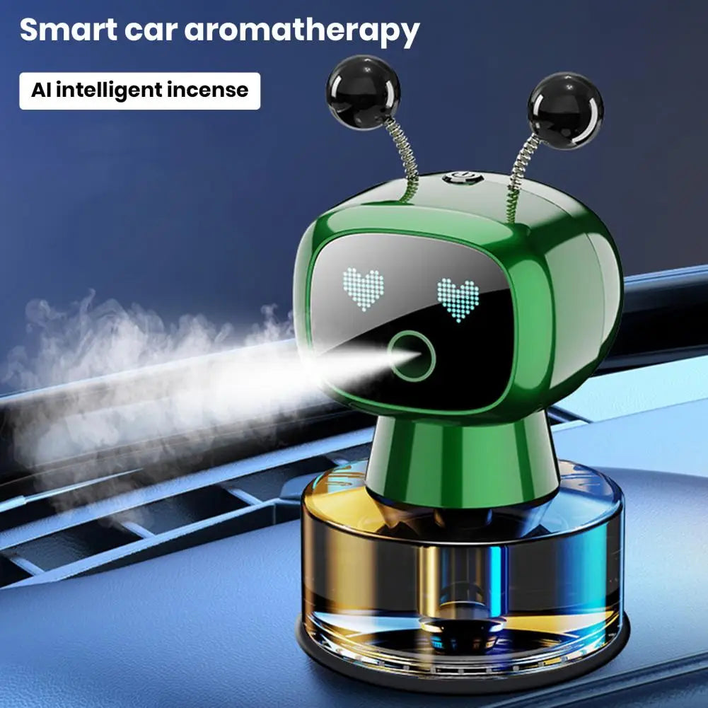 Désodorisant de Voiture Intelligent Robot – Aromathérapie 3 Modes