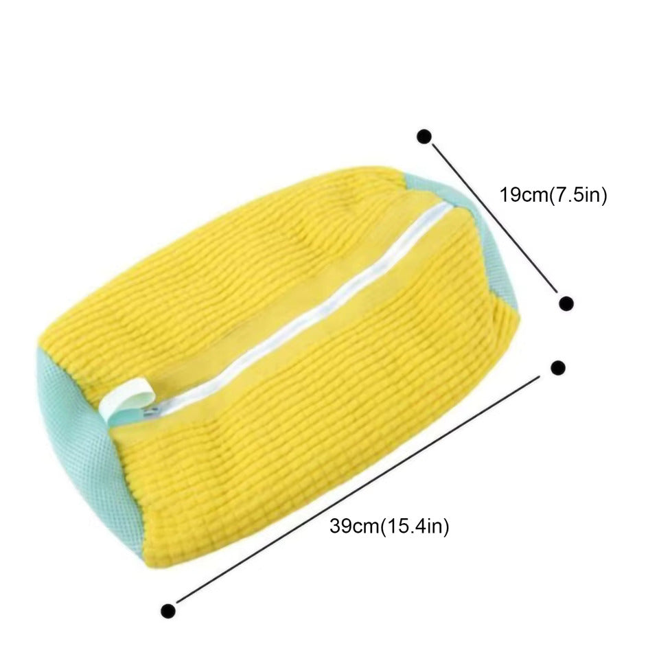 Sac de lavage de chaussures anti-déformation