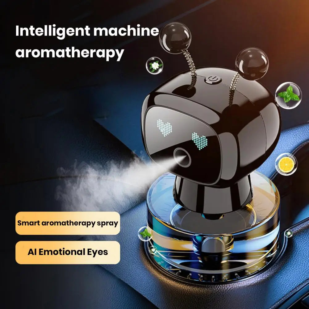 Désodorisant de Voiture Intelligent Robot – Aromathérapie 3 Modes