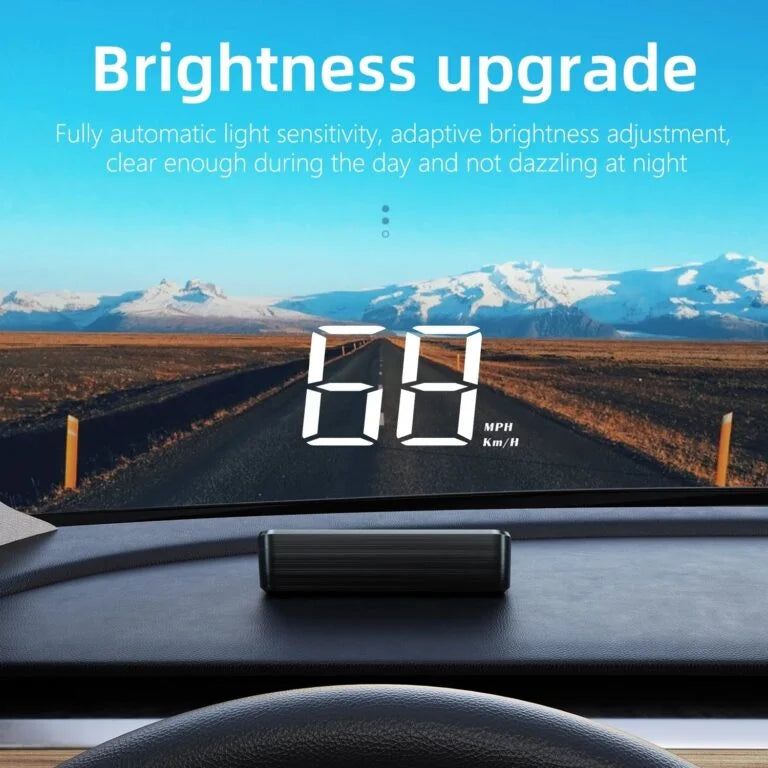 Affichage Tête Haute HUD Voiture – Compteur Digital Intelligent