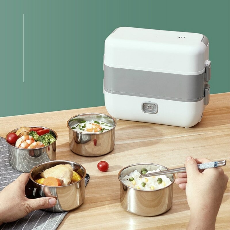 Boîte à Déjeuner Électrique – Lunch Box Chauffante Portative
