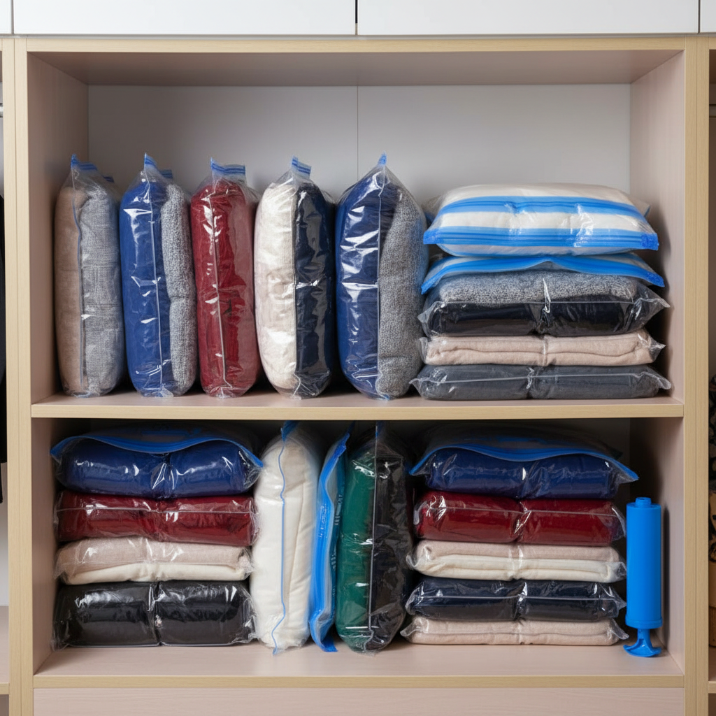 Armoire sacs sous vide