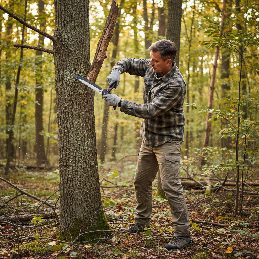 Bois mort forêt