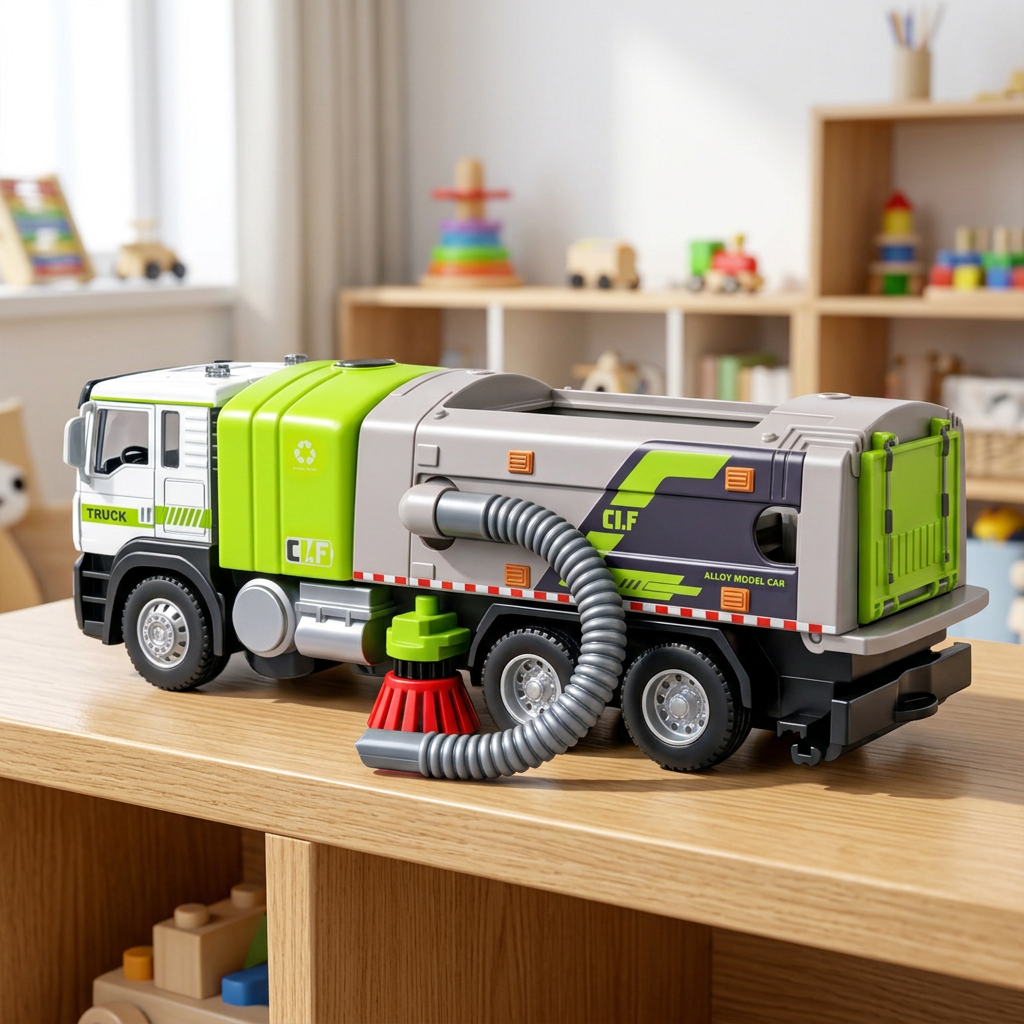 Camion sur une étagère de salle de jeux