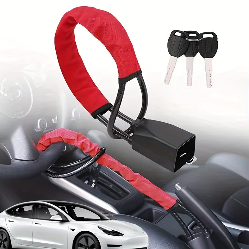 Antivol de Volant Flexible pour Voiture – Dissuasion Visuelle Efficace