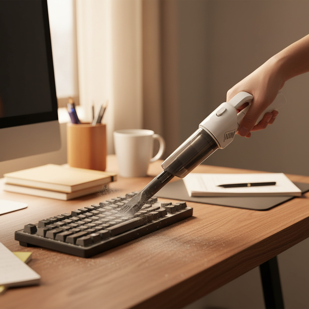 Desk cleaning