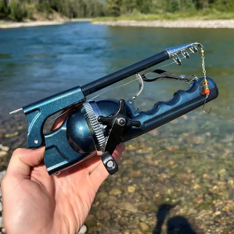 Canne à Pêche Télescopique Portable – Légère & Compacte