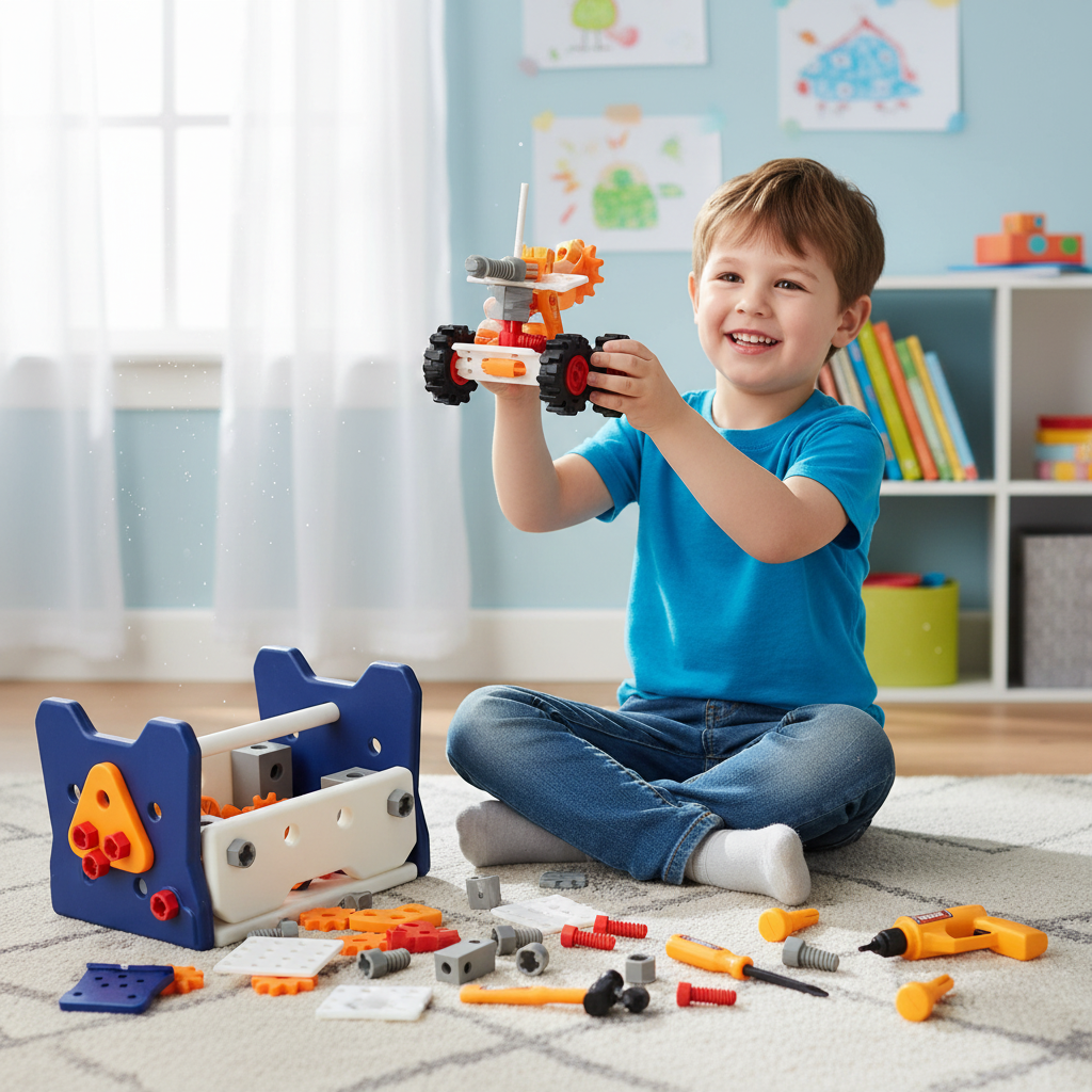Enfant fier construction