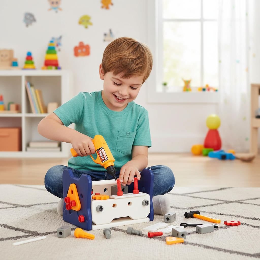 Enfant perceuse jouet