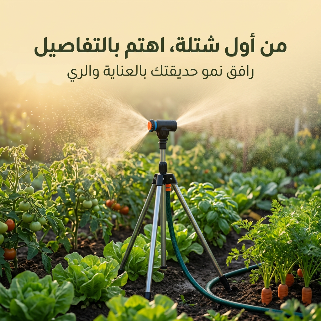 من أول شتلة، اهتم بالتفاصيل