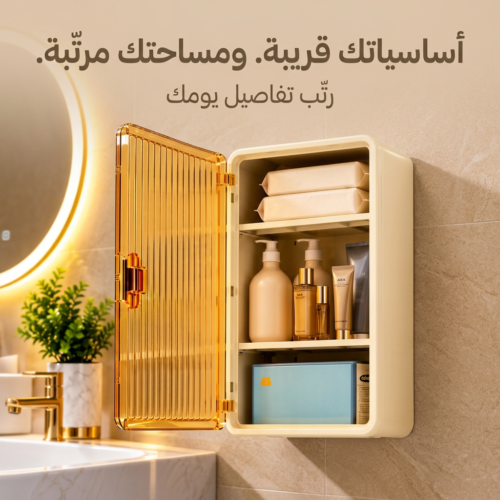 أساسياتك قريبة. ومساحتك مرتّبة.