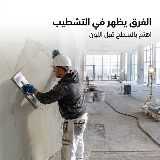 الفرق يظهر في التشطيب